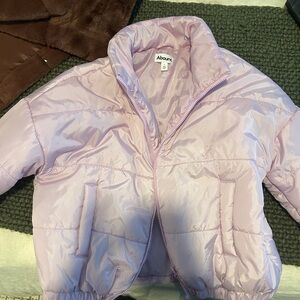 Light Pink Puffer Jacket
